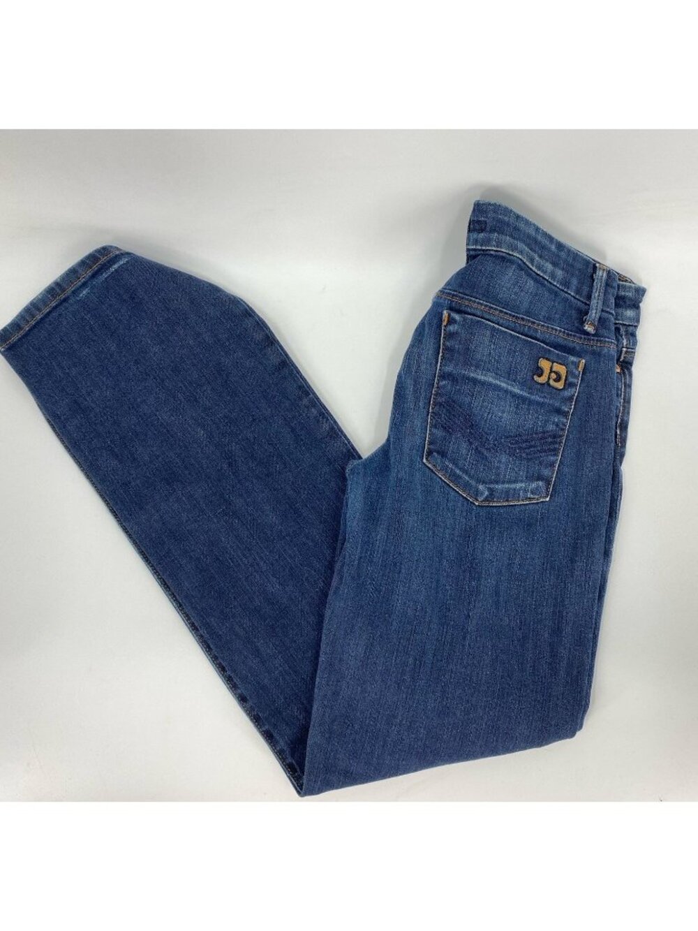 Joes Jeans Provocateur Boot Cut Jeans Weston Dark Wash Low Rise Womens 27